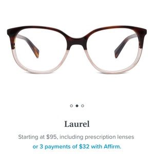 Warby Parker NO PERSCRIPTION Anti Glare Glasses